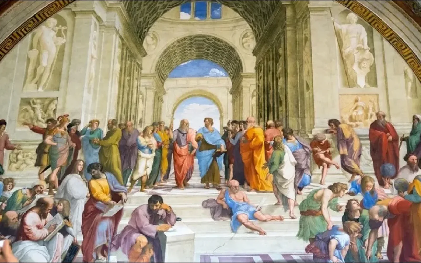 Raphael's School of Athens, fresco in the Vatican Apostolic Palace